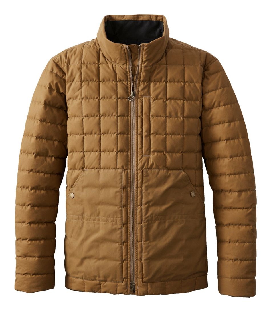 Men's Upcountry Waxed Cotton Down Sweater | L.L. Bean