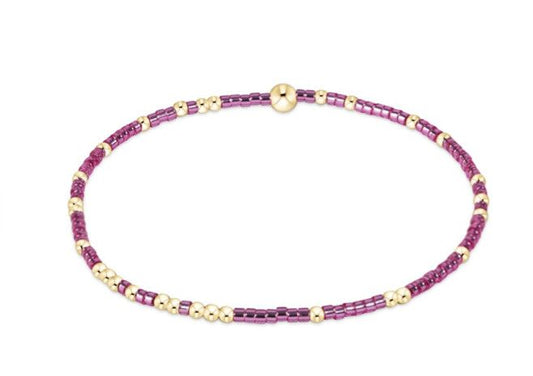 Hope Unwritten Bracelet - Pink Metallic