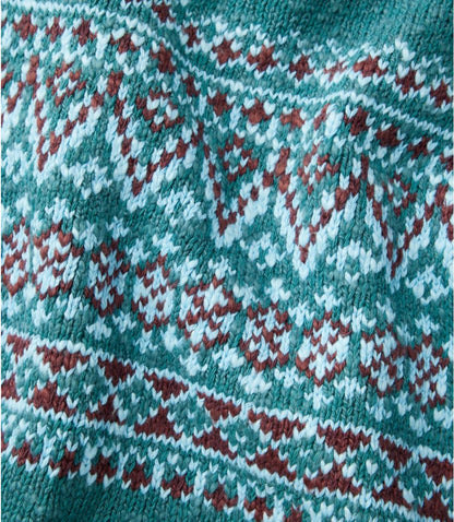Women's Cotton Ragg Sweater, Crewneck Fair Isle | L.L. Bean
