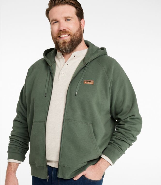 Men's Katahdin Iron Works® Full-Zip Sweatshirt, Hooded | L.L. Bean