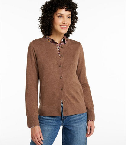 Women's Essential Merino Wool Sweater, Cardigan | L.L. Bean