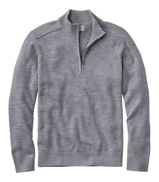 Men's Essential Merino Sweaters, Quarter-Zip | L.L. Bean