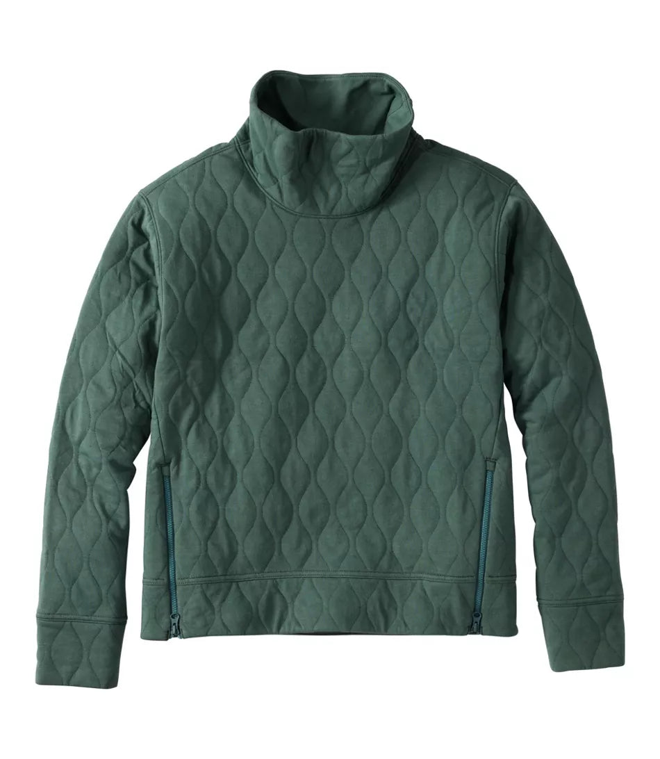 Women’s VentureSoft Quilted Funnelneck Pullover | L.L.Bean