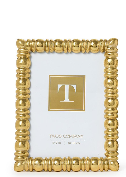 Spindle Gold Photo Frame