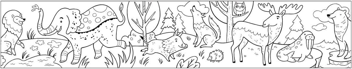 Mini Coloring Roll