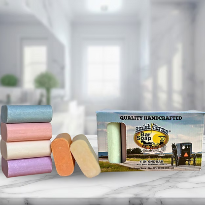 Amish Soap | 6 Bar Box Random Colors