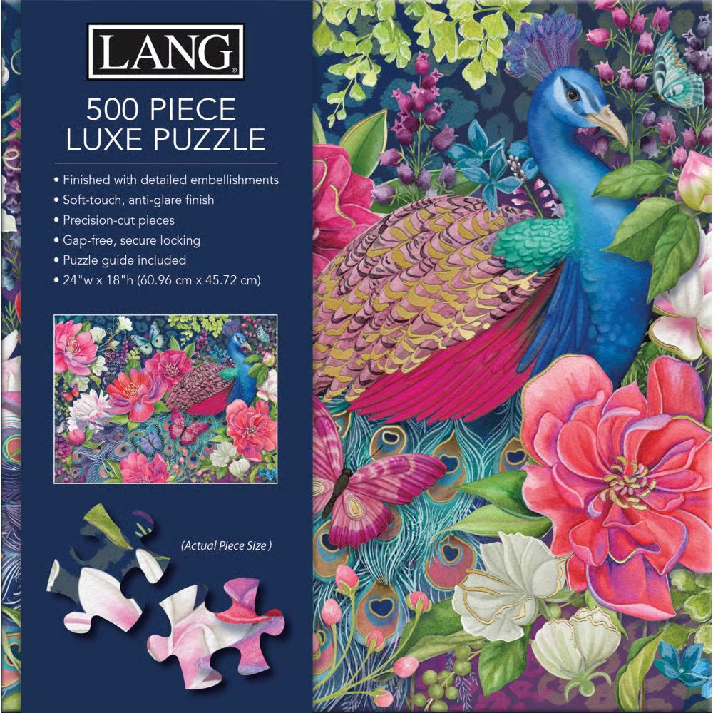 Vibrant Plumes 500 Piece Puzzle