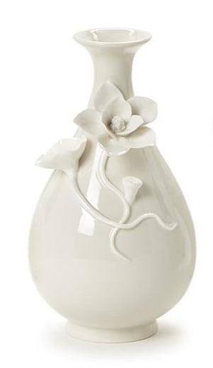 Mini Vases with 3-D Sculpted Flowers