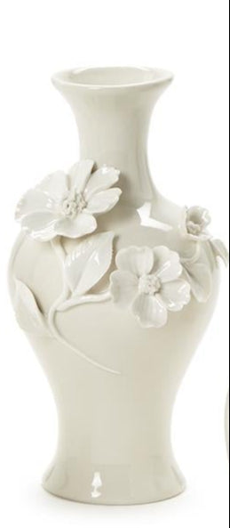Mini Vases with 3-D Sculpted Flowers