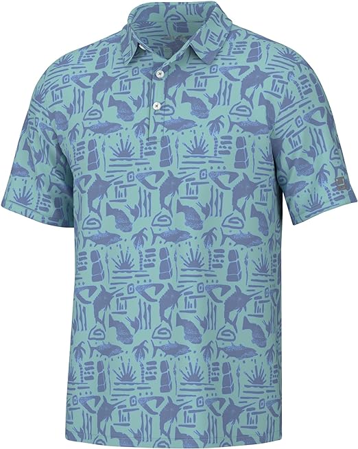 Pursuit Tiki Beach Polo Shirt | HUK