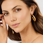 Michelle McDowell Celeste Earrings featuring an eye-catching statement silhouette designed for versatile everyday wear and special occasions.