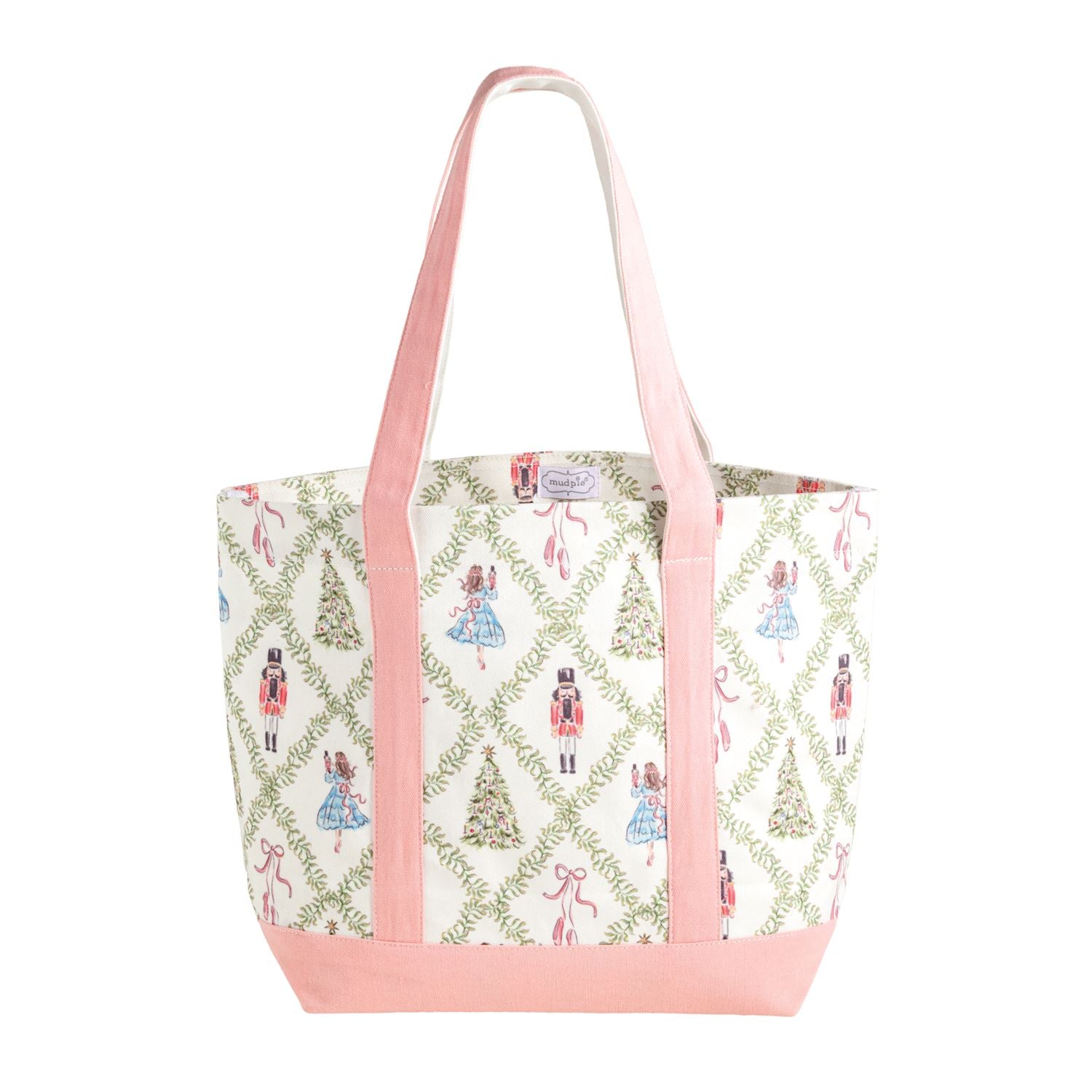 Nutcracker Canvas Tote | Mud Pie