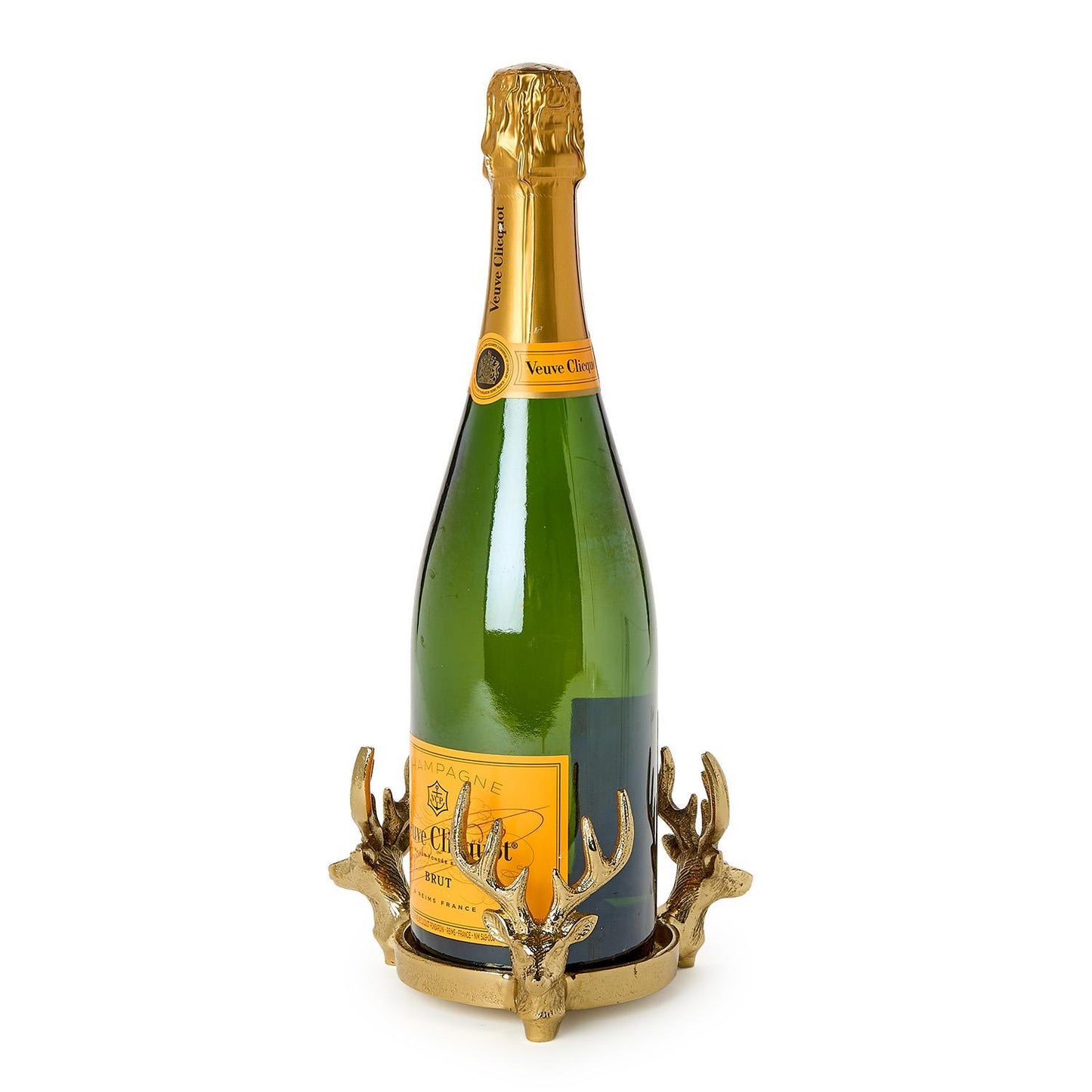 Gold Stag Bottle Coaster/Pillar Candleholder