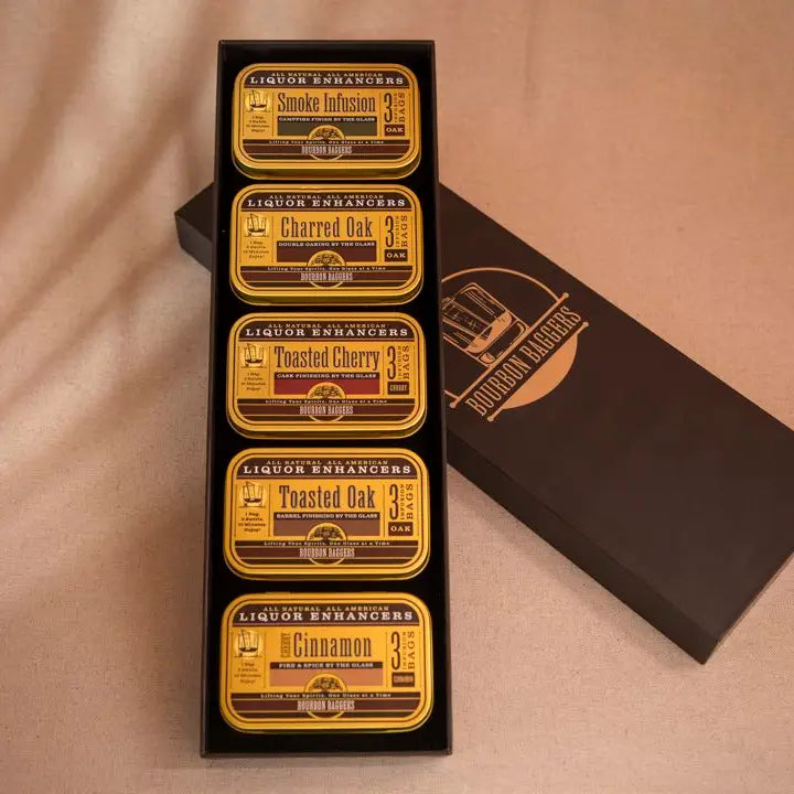 Bourbon Baggers Founders Flight Gift Sets - 5 Variety Set