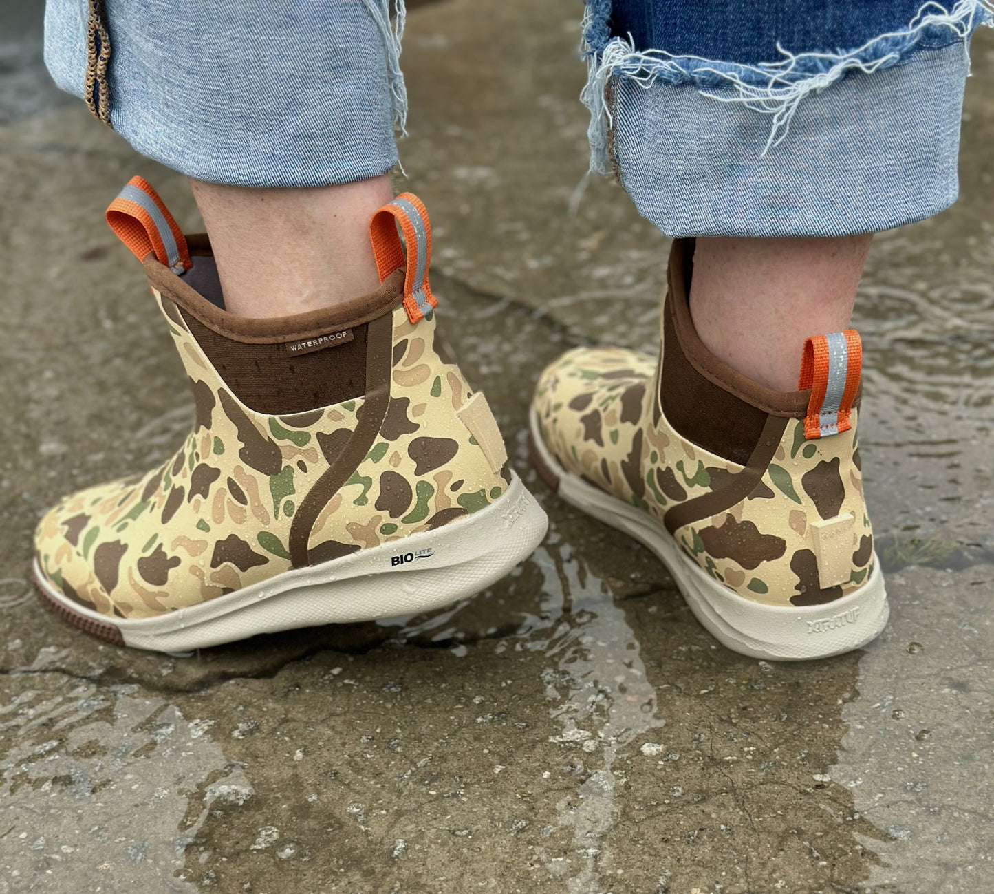 Duck Camo Sport Ankle Deck Boot | Women's | Xtratuf