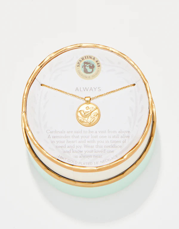 Sea La Vie Necklace Always with Cardinal
