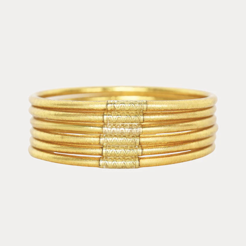 Aura Gold Lumine All Weather Bangles