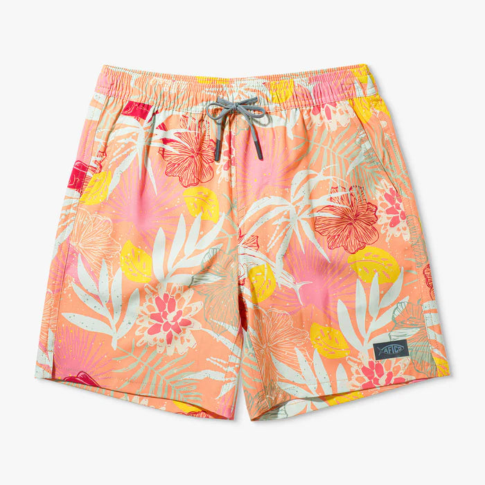 Strike Swim Printed Shorts | Youth | Aftco
