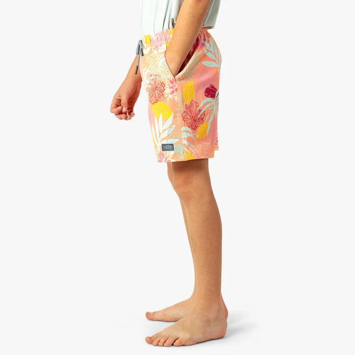 Strike Swim Printed Shorts | Youth | Aftco