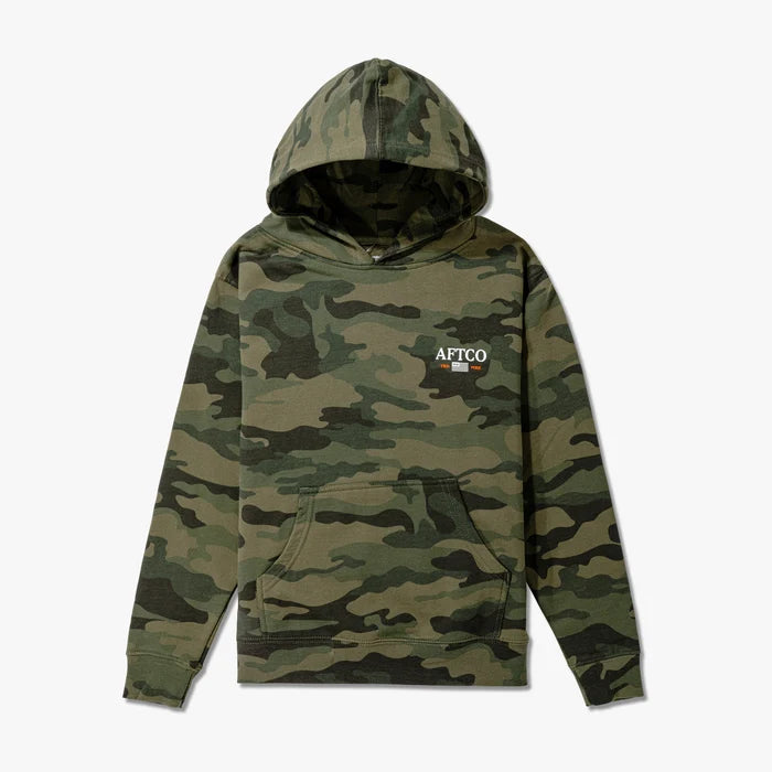 Youth Vintage Badge Pullover Hoodie | AFTCO