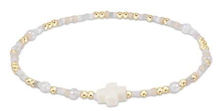 Hope Unwritten Signature Cross Bracelet | enewton