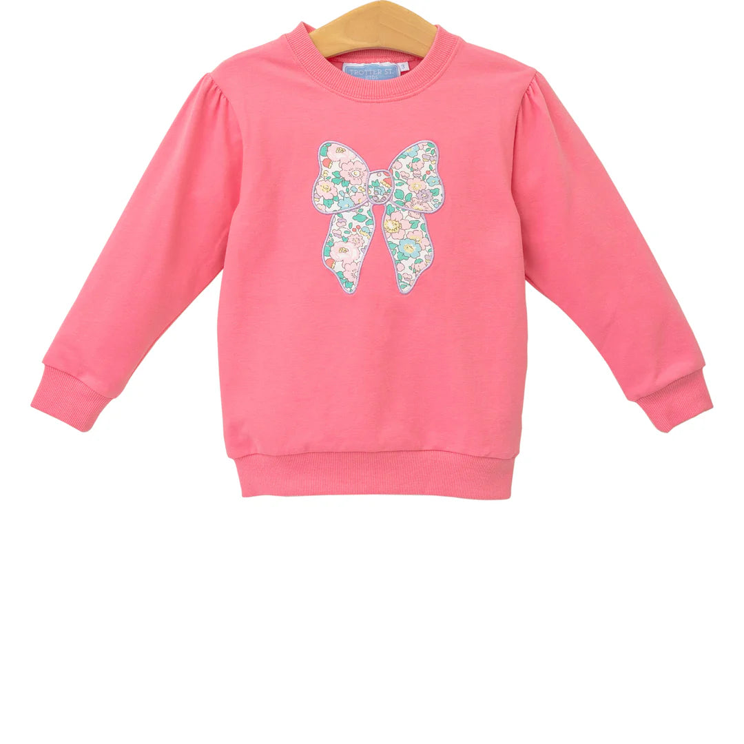 Bow French Terry Pullover | Trotter Street