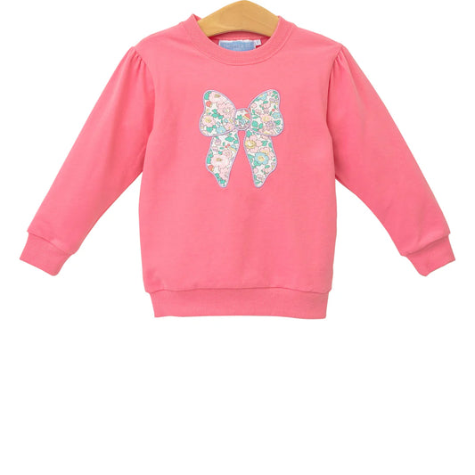 Bow French Terry Pullover | Trotter Street