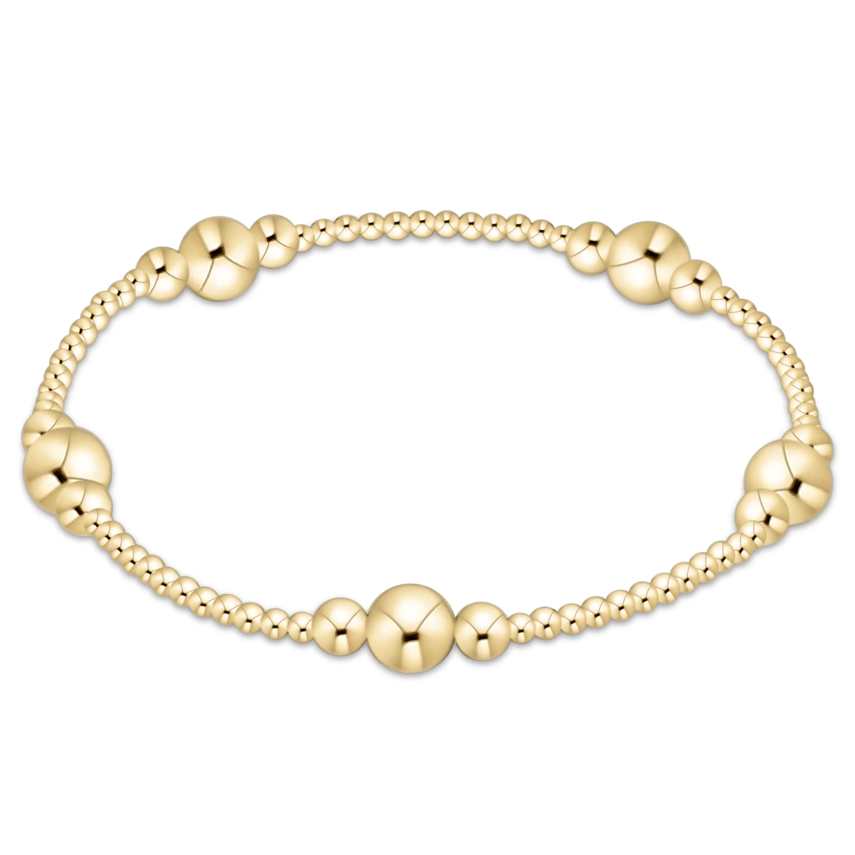 Purpose Gold 5mm Bead Bracelet