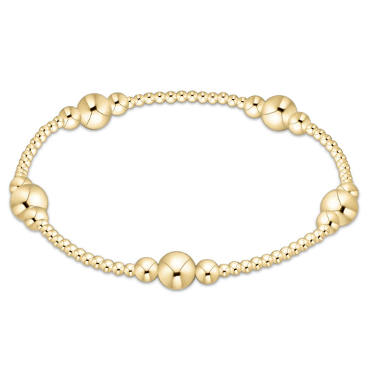 Purpose Gold 5mm Bead Bracelet