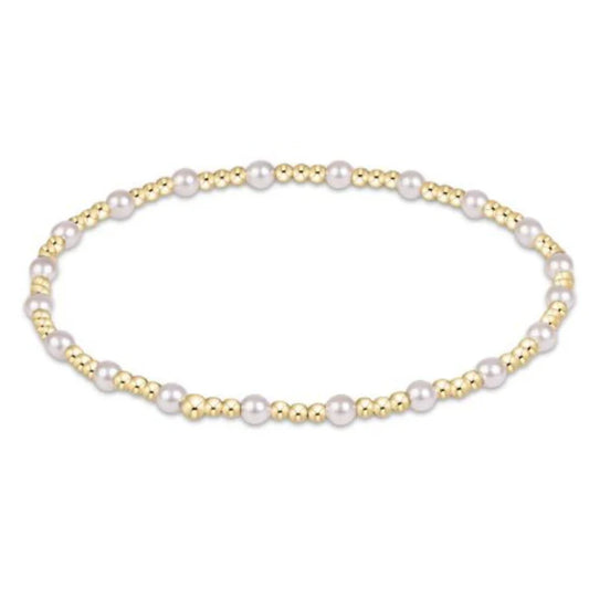 Sincerity Pearl 3mm Bracelet