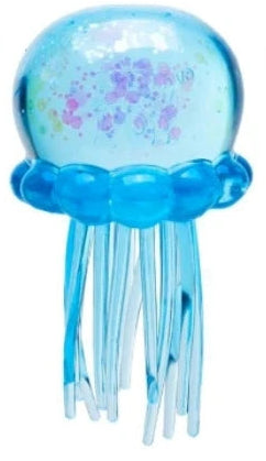 Glitter Jellyfish Squishy Toy