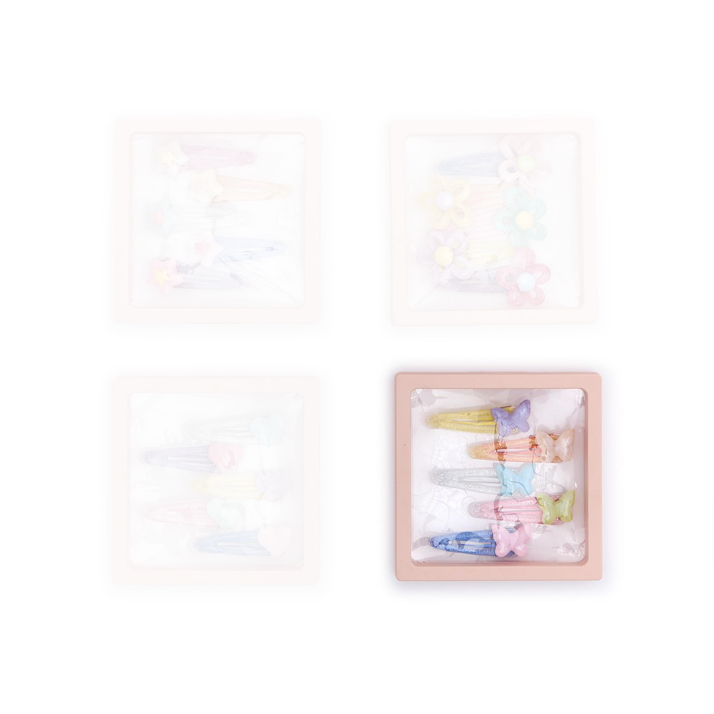 Set of 5 Hair Clips in Gift Box