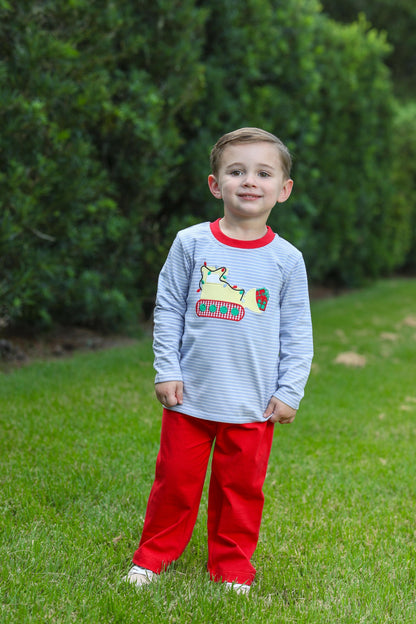 Constructing Christmas Shirt | Trotter Street