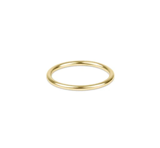 Classic Gold Thin Band Ring | enewton