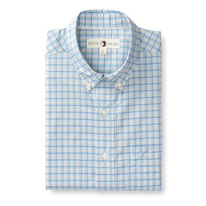 Performance Poplin Sport Shirt | Bradley Plaid