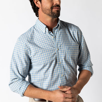 Performance Poplin Sport Shirt | Bradley Plaid