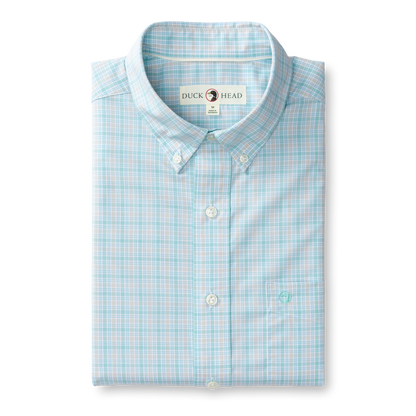 Performance Poplin Sport Shirt | Trent Plaid