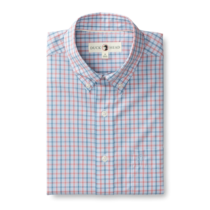Performance Poplin Sport Shirt | Trent Plaid