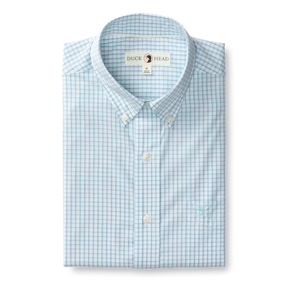 Performance Poplin Sport Shirt | Casey Plaid