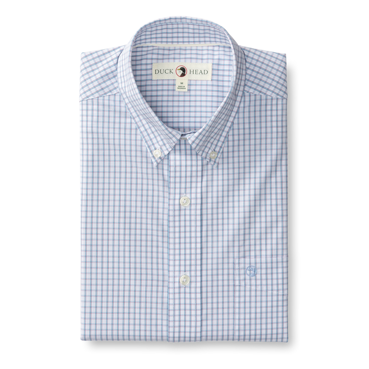 Performance Poplin Sport Shirt | Casey Plaid