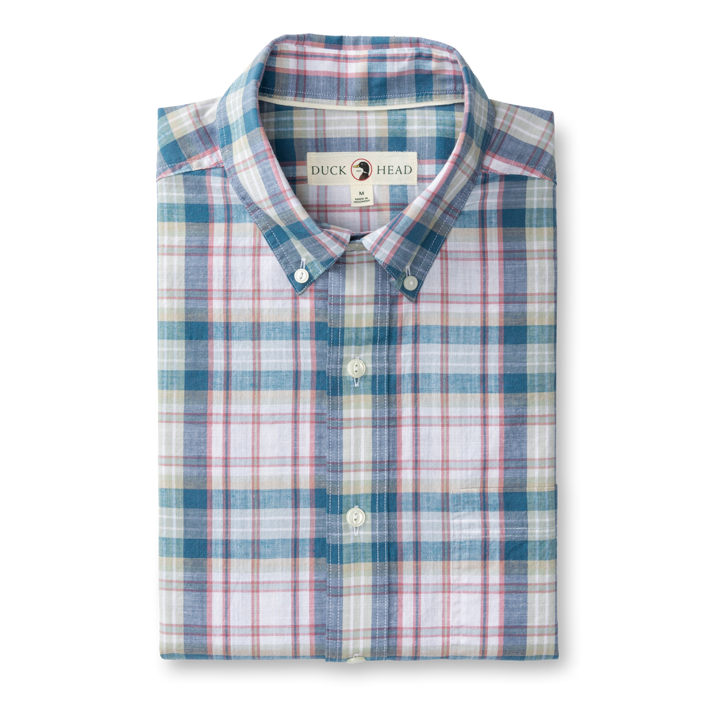 Cotton Slub Sport Shirt | Owens Plaid