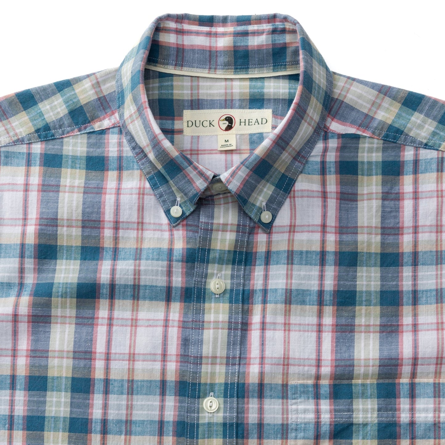 Cotton Slub Sport Shirt | Owens Plaid