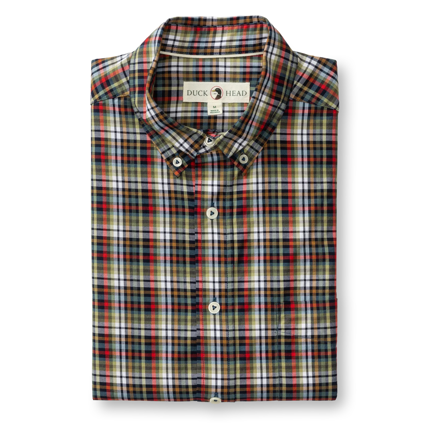 Cotton Twill Sport Shirt | Baley Plaid