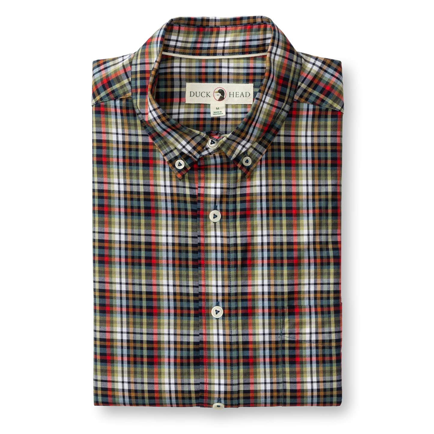 Cotton Twill Sport Shirt | Baley Plaid