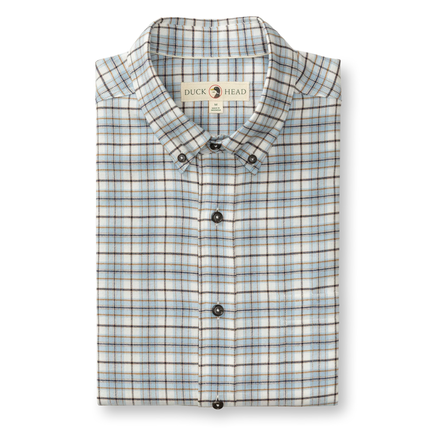 Cotton Flannel Sport Shirt | Layne Plaid