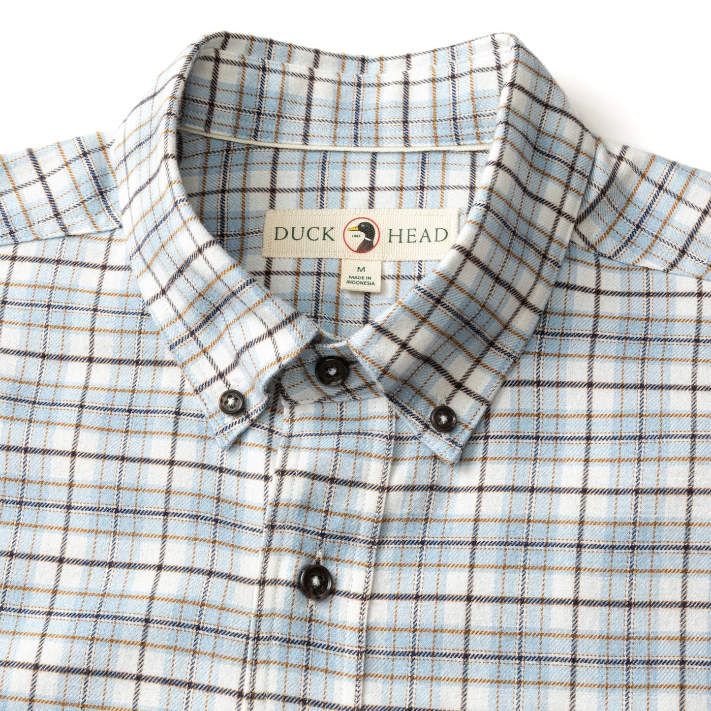 Cotton Flannel Sport Shirt | Layne Plaid