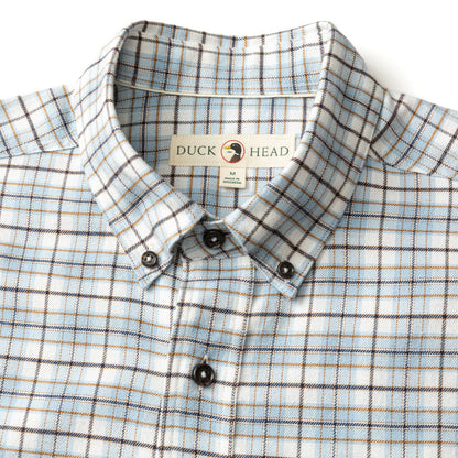 Cotton Flannel Sport Shirt | Layne Plaid