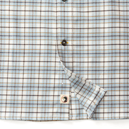 Cotton Flannel Sport Shirt | Layne Plaid