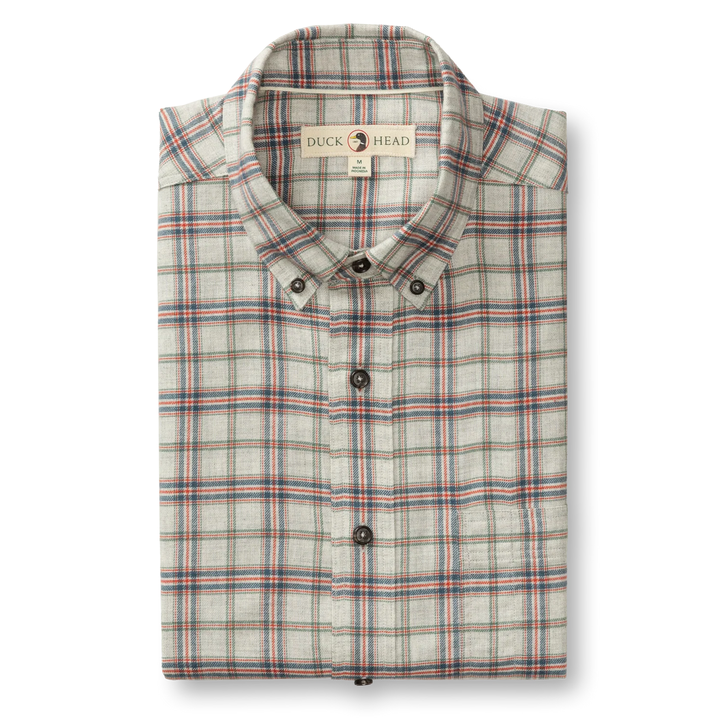 Cotton Flannel Sport Shirt | Malcom Plaid
