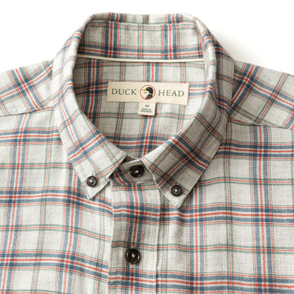 Cotton Flannel Sport Shirt | Malcom Plaid